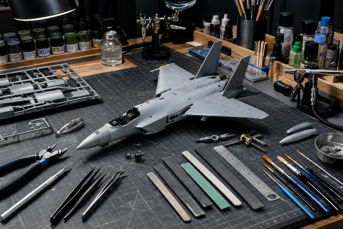Precision Tools Improve Every Stage of Scale Model Building