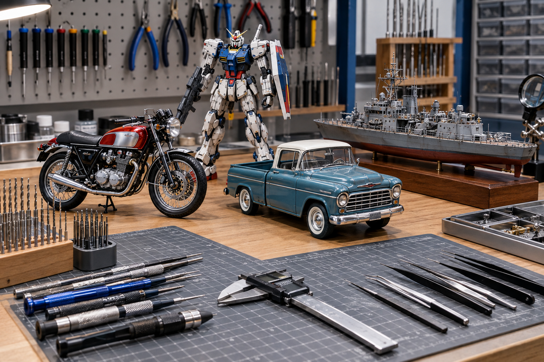 Fine Drilling Adds Precision to Small Scale Model Details