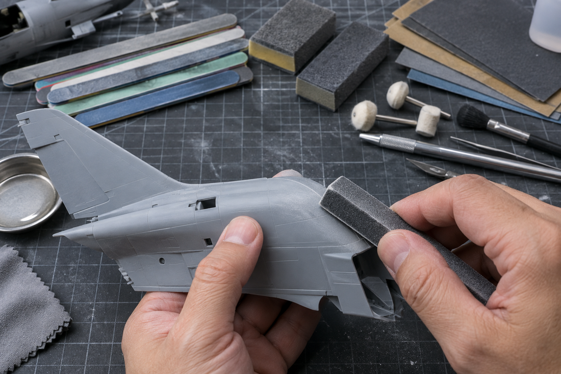 Proper Sanding Creates Cleaner Scale Model Surfaces