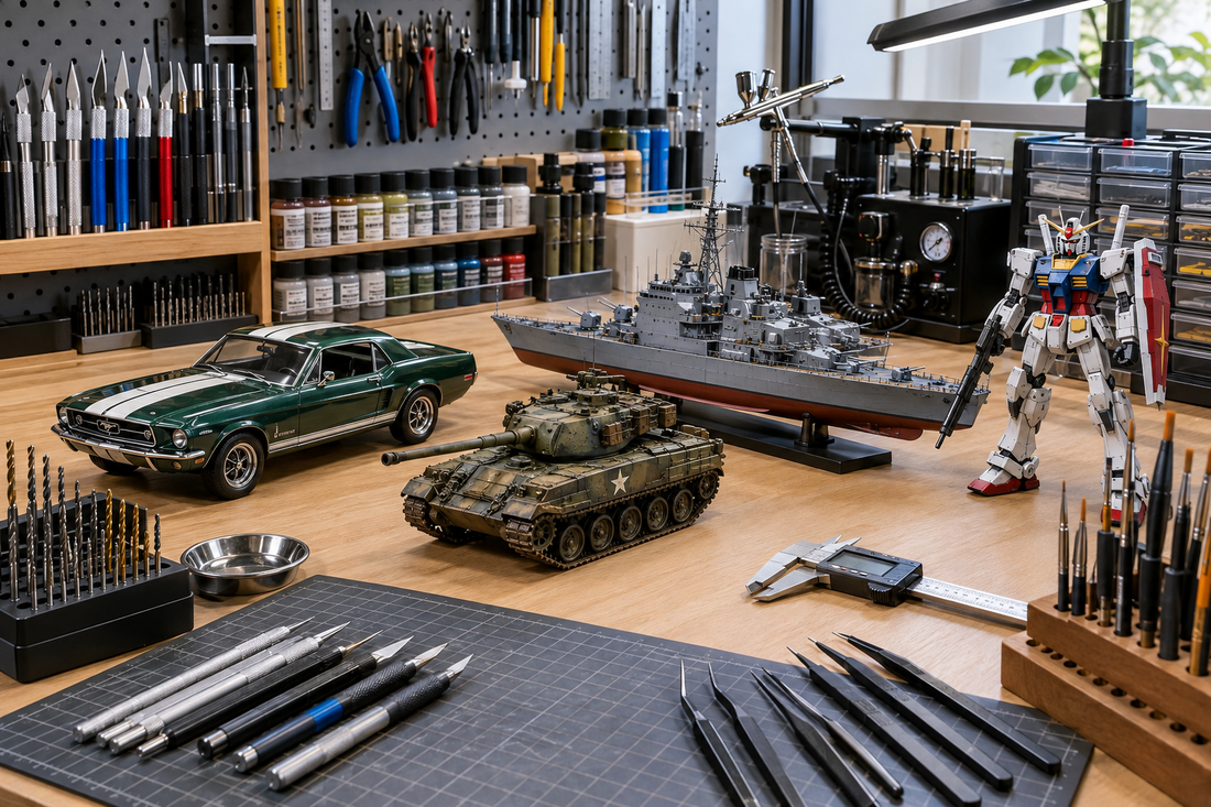 Regular Tool Care Keeps Scale Model Work More Consistent