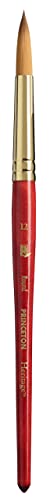 Princeton Heritage, Series 4050, Synthetic Sable Paint Brush for Watercolor, Round, 12 - size: Size 12