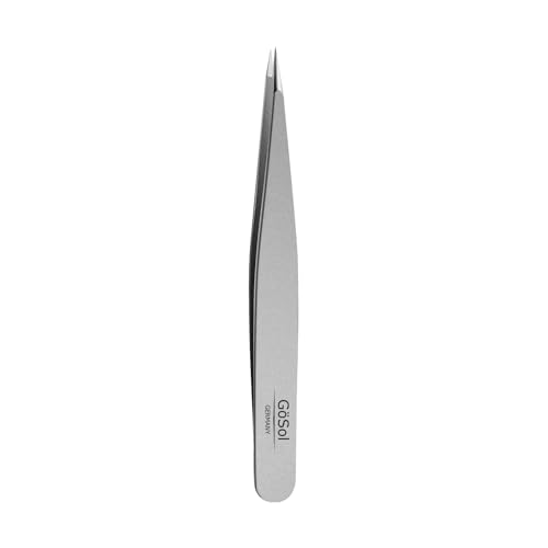 Tweezers - Professional Pointed Tweezers for Women and Men