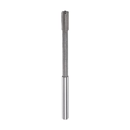 HARFINGTON Chucking Reamer 5.7mm H7 C1/K30 Carbide Tip Precision Straight Flutes Round Shank Lathe Machine Milling Cutter - size: 5.7mm