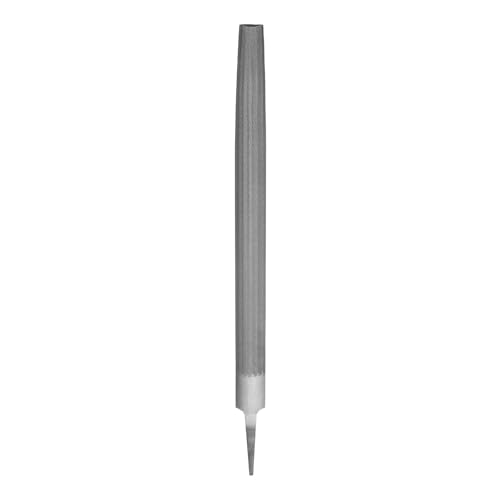 HARFINGTON 16" Half Round Medium Cut File Double Cut Teeth Medium Metal File High Carbon Steel T12 without Handle for Metal Wood Tool Sharpener, Gray - size: 16"