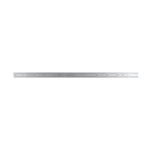 PEC Tools 12" Metal Ruler, Flexible, 3R Graduation, Steel Measuring Tool - color: Flexible, size: 12"