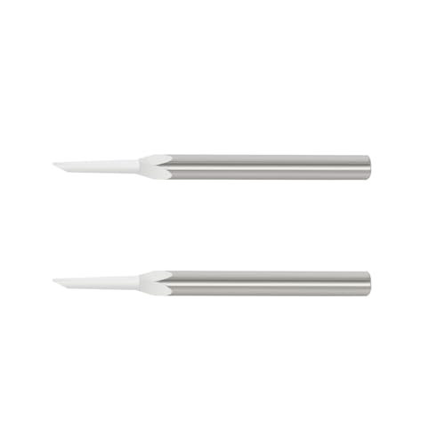 Model Scriber Blades, 2PCS Tungsten Steel Blades for Modeling Hobby, RG Scale Model, Gundam Model Kit, Plastic Models, Scriber Replacement Blades (0.5MM) - size: 0.5MM