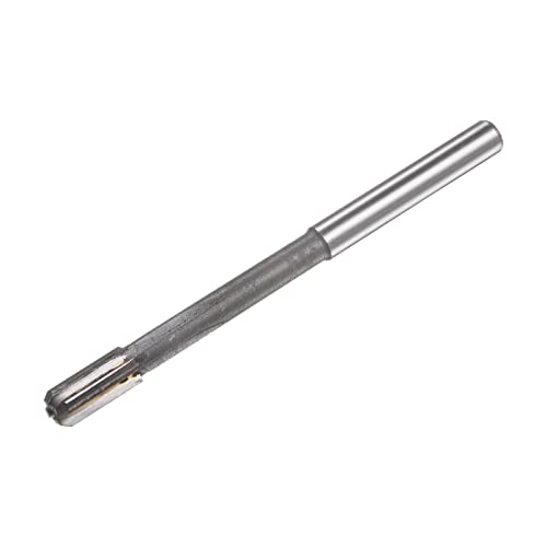 HARFINGTON Chucking Reamer 6.9mm H7 C1/K30 Carbide Tip Precision Straight Flutes Round Shank Lathe Machine Milling Cutter - size: 6.9mm