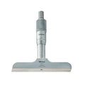 Mitutoyo 128-105 Vernier Depth Gauge, Micrometer Type, 0-1" Range, 0.001" Graduation, +/-0.003mm Accuracy, 2.5" x 0.63" Base