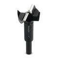 1-1/8" Forstner Drill Bit, Round Shank - size: 1-1/8"