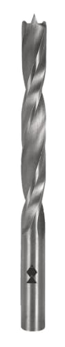 Fisch FSF-321231 High Speed Steel Double Flute Brad Point Drill Bit, 3/8 inch - size: 3/8-Inch