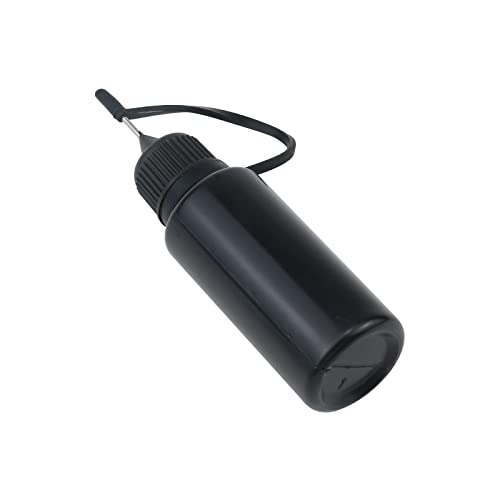 T Tulead Precision Tip Applicator Bottles, 15ml, Black, 10PCS - style: Black,15ml