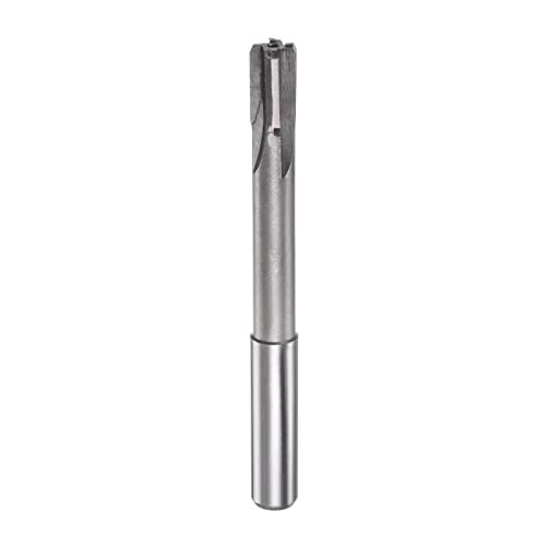 HARFINGTON Chucking Reamer 10.9mm H7 C1/K30 Carbide Tip Precision Straight Flutes Round Shank Lathe Machine Milling Cutter - size: 10.9mm