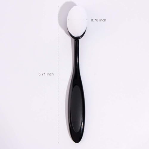 UNIMEIX 10 Pack Craft Ink Blending Brushes Set Tool Card Making Supplies Blender Brush for Card Making（Size 4, 0.82" Brush Head）
