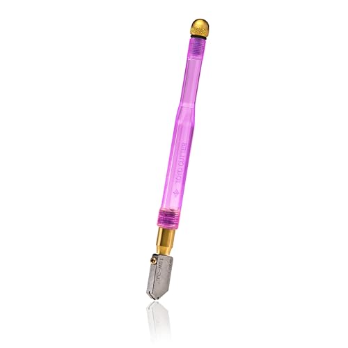 TOYO TC1S | Lilac Comfort Grip Glass Cutter | Contoured Acrylic Handle - color: Lilac