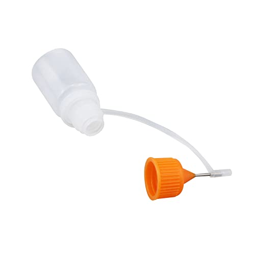 T Tulead 5ML Plastic Precision Tip Applicator Bottles, 10PCS - style: Transparent, 5ml