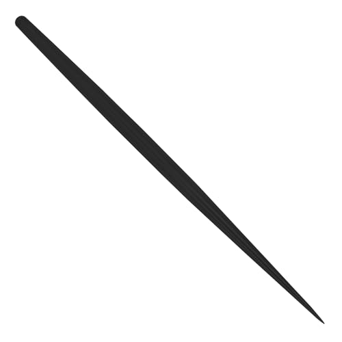 1 PCS Clay Needle Tools Sculpting Ceramics Modeling Carving Tools for Model Clay Supplies, Stainless Steel Ceramic & Pottery Stylus Tool 5.9 Inch Texture Needle Pottery Scoring Tool, Black, LXLVOUEG - color: black, size: 5.9x0.26Inch-1P
