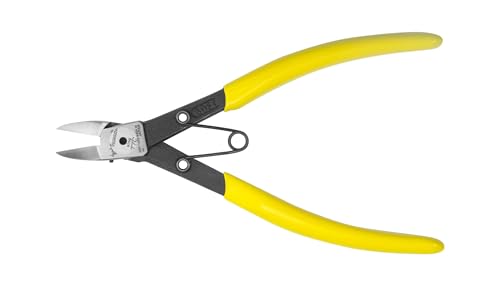 Tsunoda, SNP-145R Slim-type Diagonal Cutter for Plastics (6-Inch Round) - style: 6-Inch Round