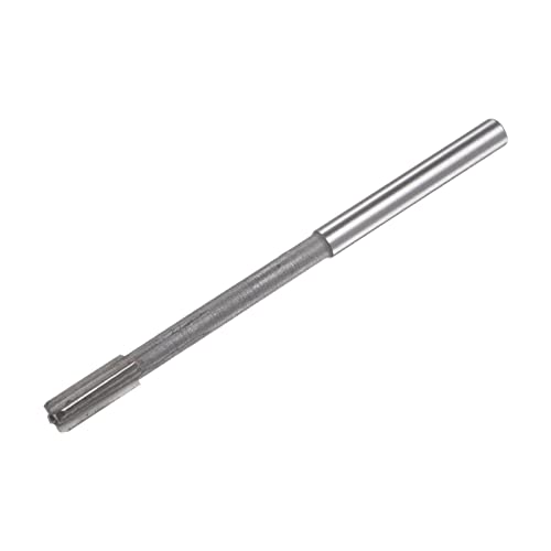 HARFINGTON Chucking Reamer 5.7mm H7 C1/K30 Carbide Tip Precision Straight Flutes Round Shank Lathe Machine Milling Cutter - size: 5.7mm