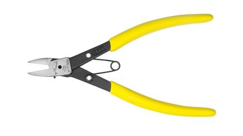 Tsunoda, SNP-145F Slim-type Diagonal Cutter for Plastics (6-Inch Flat) - style: 6-Inch Flat