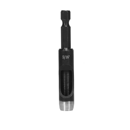 5/16" Leather Hollow Punch for Electric Hand Drills Carbon Steel - size: 5/16 in