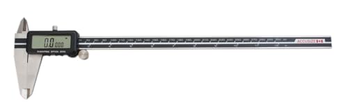 Accusize Digital Caliper, 12 in/300 mm, Full Screen LCD - color: Gray LCD, size: 12" / 0-300mm