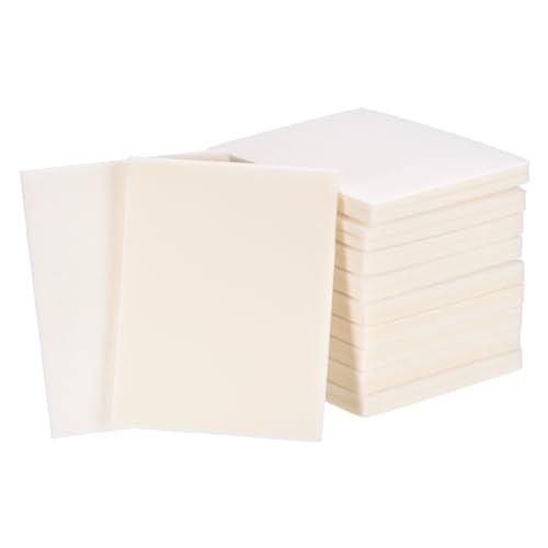 20Pcs 500-600Grit Sanding Sponges, 5.5x4.5In Hook & Loop White - size: 500-600 Grit