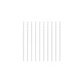 uxcell 10Pcs 0.25mm HSS(High Speed Steel) W6542 Micro Drill Bits - size: 0.25x20mm