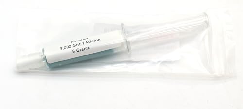 TMAX 7 Micron 3,000 Grit 50% Conc Syringe Diamond Lapping Paste Polish - size: 7 micron 50%, style: High Conc