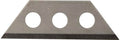 ALLWAY MKB5 Micro Knife Blades, Silver, 5 Count (Pack of 1)