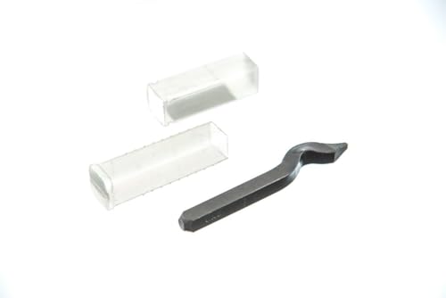 SE 925 Sterling Silver Marking Stamp Tool - Curved Swan Neck Design for Jewelry Making -91925MS