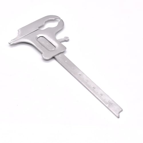 1 Pack Dental Vernier Caliper,Dental Orthodontic Measuring Ruler