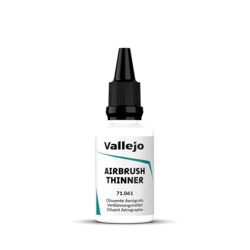 Vallejo - Airbrush Thinner for Acrylic Paints, 1.08 fl oz (32 ml) - size: 1.08 Fl Oz (Pack of 1)
