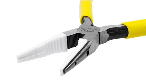 Tsunoda RP-125SC-S, Non-Marring Soft Jaw Long Nose Pliers, Replaceable Jaw Pads, 5-Inch - size: 5 inch
