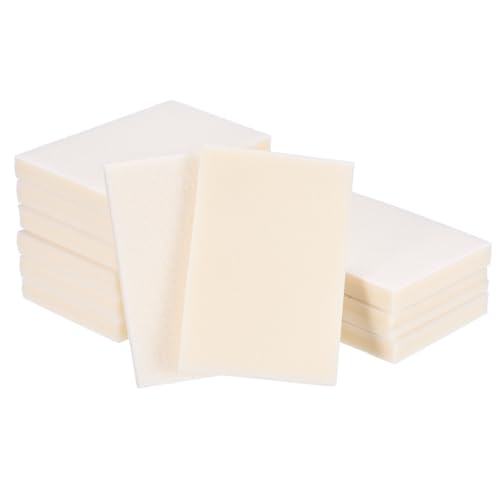 20Pcs 2500Grit Sanding Sponges, 4x2.8In Hook & Loop White - size: 2500 Grit