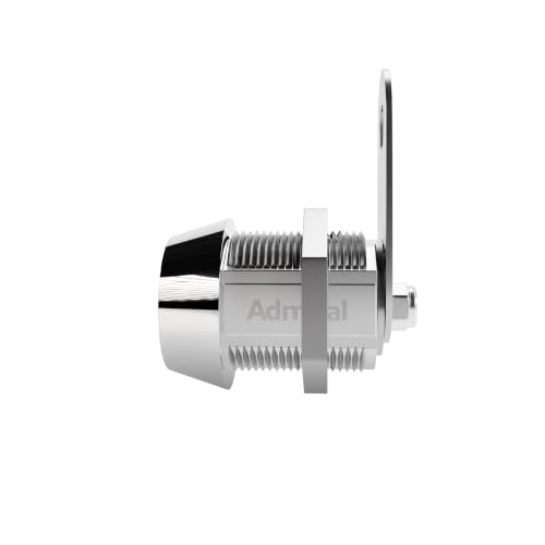 5/8" Tubular Cam Locks (90° Chrome, 2-Pack) RV Toolbox Cabinet Replacement - color: Chrome Pack of 2, size: 5/8 Inch 90°