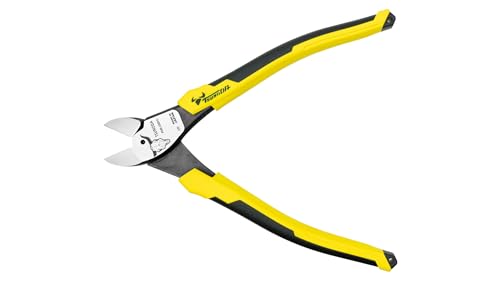Tsunoda PUN-200TG, High-Leverage Sharp Edged Cutting Pliers 8-inches (200mm) - size: 200mm, style: TG Model
