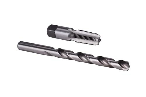 Century Drill & Tool 93202 National Pipe Thread Tap & Drill Combo Pack - size: 1/4-18 NPT, 7/16 Inch
