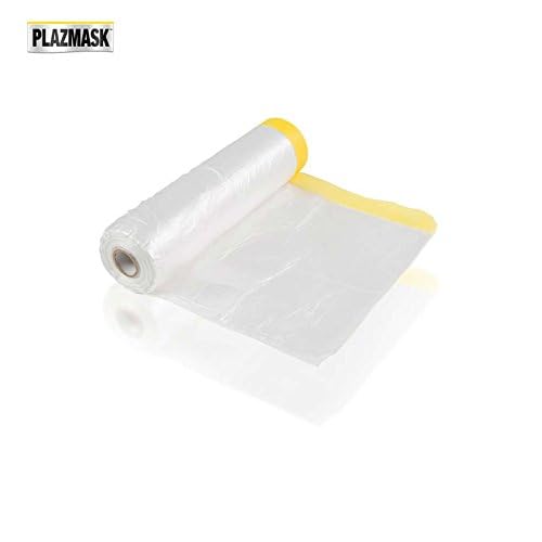 Pre-Taped Masking Film 5-Feet X 65-Feet, 1 roll - size: 5-Feet X 65-Feet, style: 1 Roll