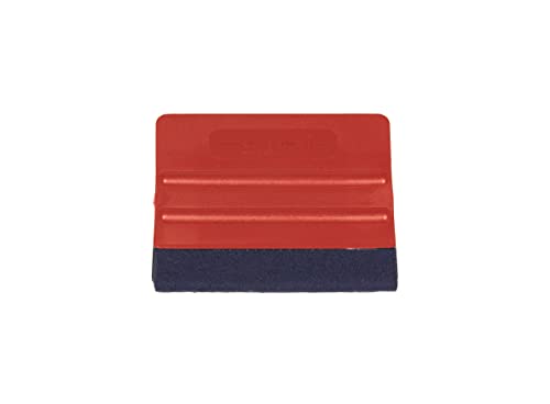 Avery Dennison Soft Felt Squeegee in Red - Vehicle Wrap Tools for Car - size: Red Felt Squeegee (Soft)