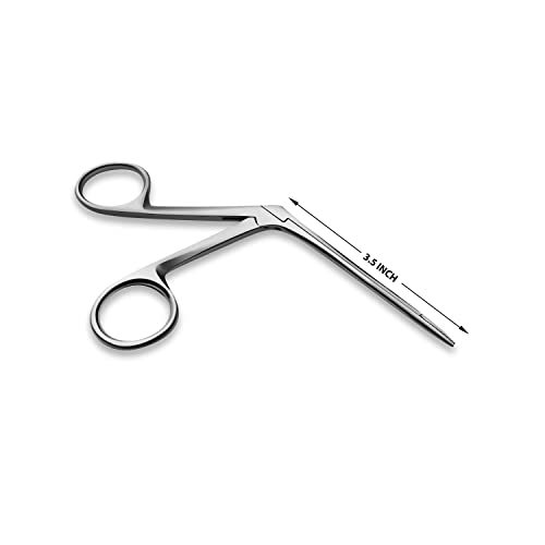SURGICAL ONLINE Micro Alligator Forceps 3.5" Ophthalmic Lab Instruments, ENT Ear Working Serrated - size: 3.5 Inch
