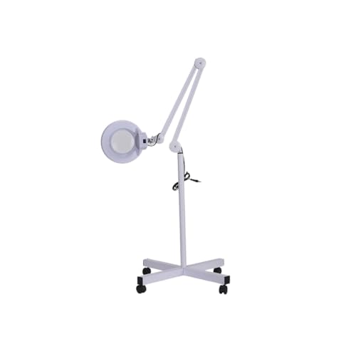 UV Magnifying Lamp, Black/White, 120 LED, 24W, 6500K