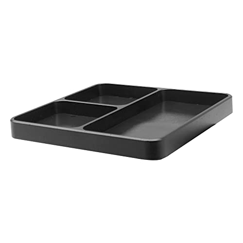 RC Screw Tray Magnet Screws Holder Plate Screw Organizer Tool (Black - color: Black