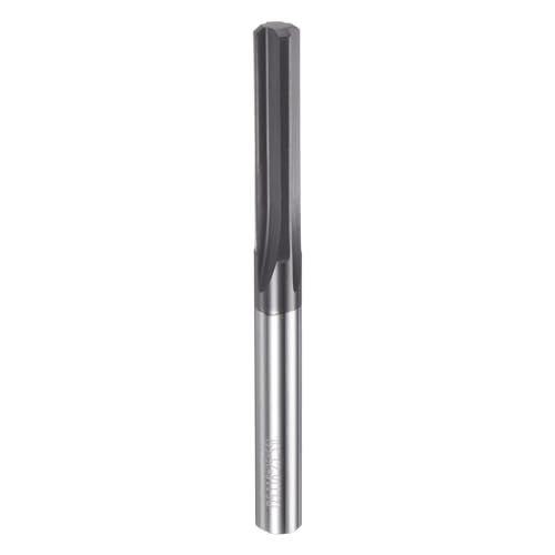 HARFINGTON Carbide Chucking Reamer 0.2015"(5.118mm) Dia Straight Flute Straight Shank Machine Reamer Tool for Metal and Lathes CNC Machining Centers, Black - size: 0.2015"
