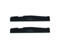 Guyker Acoustic Guitar Bone Bridge Saddle Nuts Replacement Parts Accessories for Acoustic Folk Guitar, Black Lower String Pillow 72x3x11mm Pack of 2 ATB7231 - size: ATB7231, black pack of 2