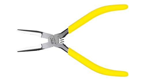 Tsunoda RP-125SC-S, Non-Marring Soft Jaw Long Nose Pliers, Replaceable Jaw Pads, 5-Inch - size: 5 inch