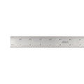 PEC Tools 24" Metal Ruler, Rigid, 3R Graduation, Premium Measuring Tool - color: Rigid, size: 24"