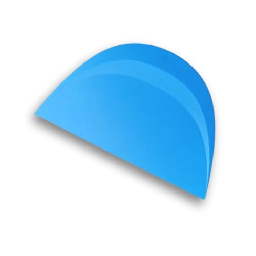 Blue Half Moon Smart Card Car Tinting Squeegee for Car Vinyl Wrapping (5) - color: Baby Blue, size: 5
