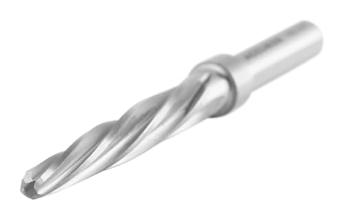 Accusize HSS Construction Reamer, 3/8 in, 3-Flat Shank, 0522-0038 - size: 3/8 in