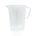 Plastic Graduated Measuring and Mixing Pitcher, 2000ml - size: 2 Liter
