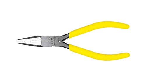 Tsunoda RP-125SC-S, Non-Marring Soft Jaw Long Nose Pliers, Replaceable Jaw Pads, 5-Inch - size: 5 inch